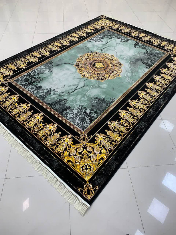فرش ۱۲۰۰ شانه طرح ورساچه